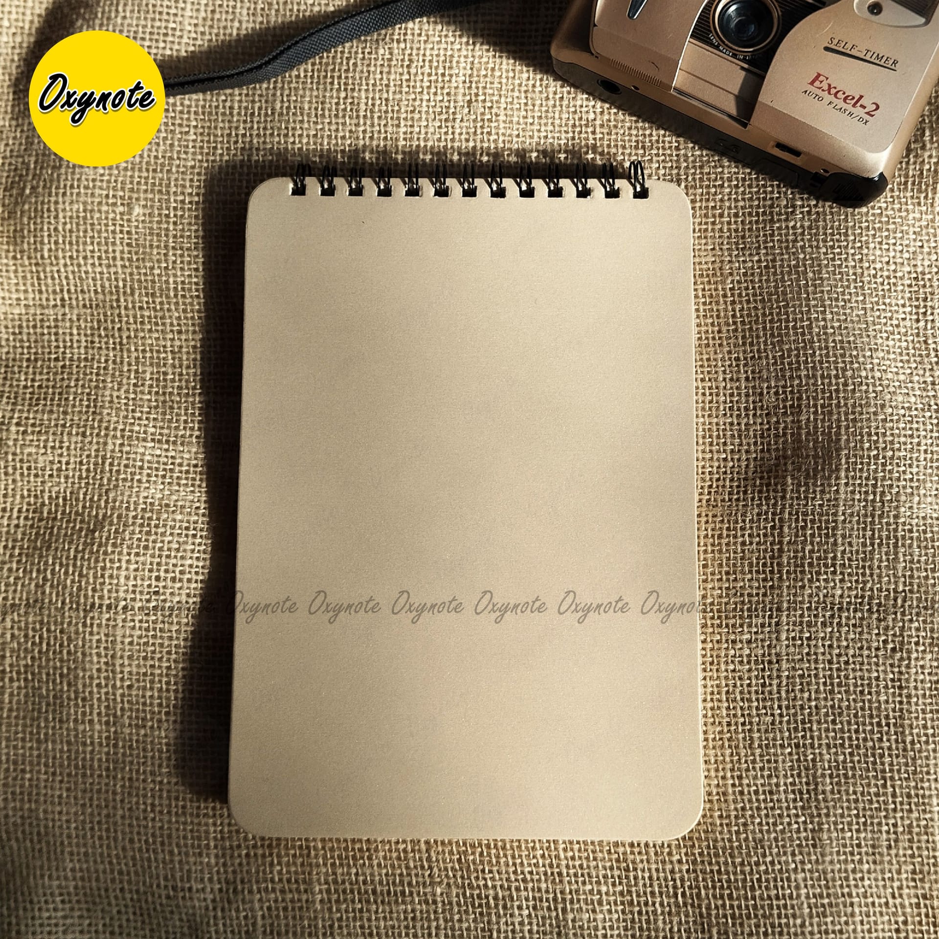 OXYNOTE A5 Size Premium Blank Cover Notebook