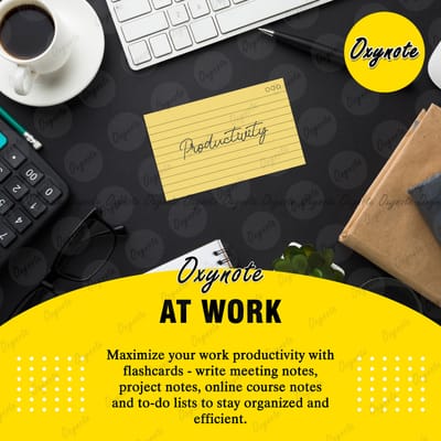 OXYNOTE 3x5 inch Ruled Index Flashcards - 50 Cards - Suitable for Exam Preparation, Cheat Sheets, Short Notes, Syllabus Revision (Both Side Ruled Card)_img_20