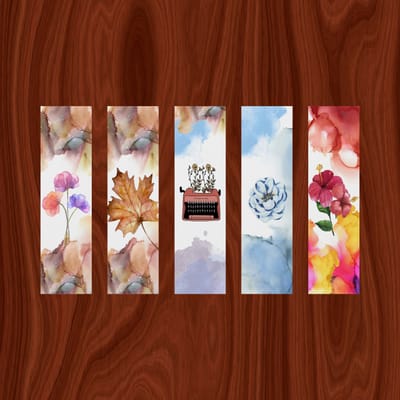 5 Pieces Bookmark (Size- 5.5inch x 1.5inch) by Oxynote_img_0