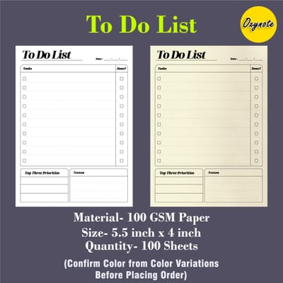 To Do List by OXYNOTE_img_0