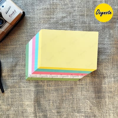 OXYNOTE 6x4 inch Blank Index Flashcards - 30 Cards - Suitable for Exam Preparation, Cheat Sheets, Short Notes, Syllabus Revision_img_1