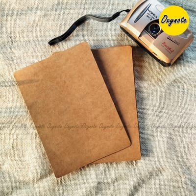 A5 & A6 Size Blank Kraft Card by OXYNOTE - Round Corner - 400GSM_img_7