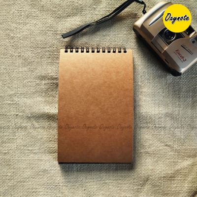 Aadim Series Art Book by OXYNOTE - 400 GSM Brown Card - 30 Pages - 15 Sheets_img_2