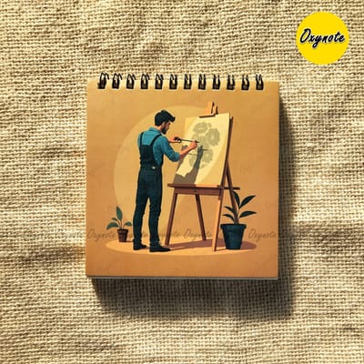 Artist Square Sketchbook by OXYNOTE_img_4