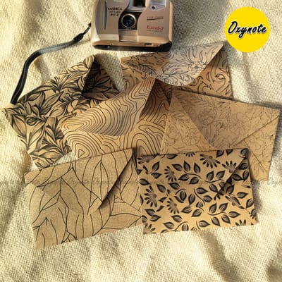 Premium Designed Vintage Kraft Paper Envelope by OXYNOTE_img_0