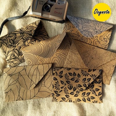 Premium Designed Vintage Kraft Paper Envelope by OXYNOTE_img_2